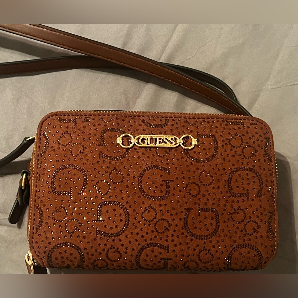 Guess Brown Crossbody Bag